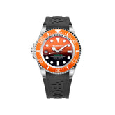 Bobroff Black Rubber Watch -   -  Bobroff.